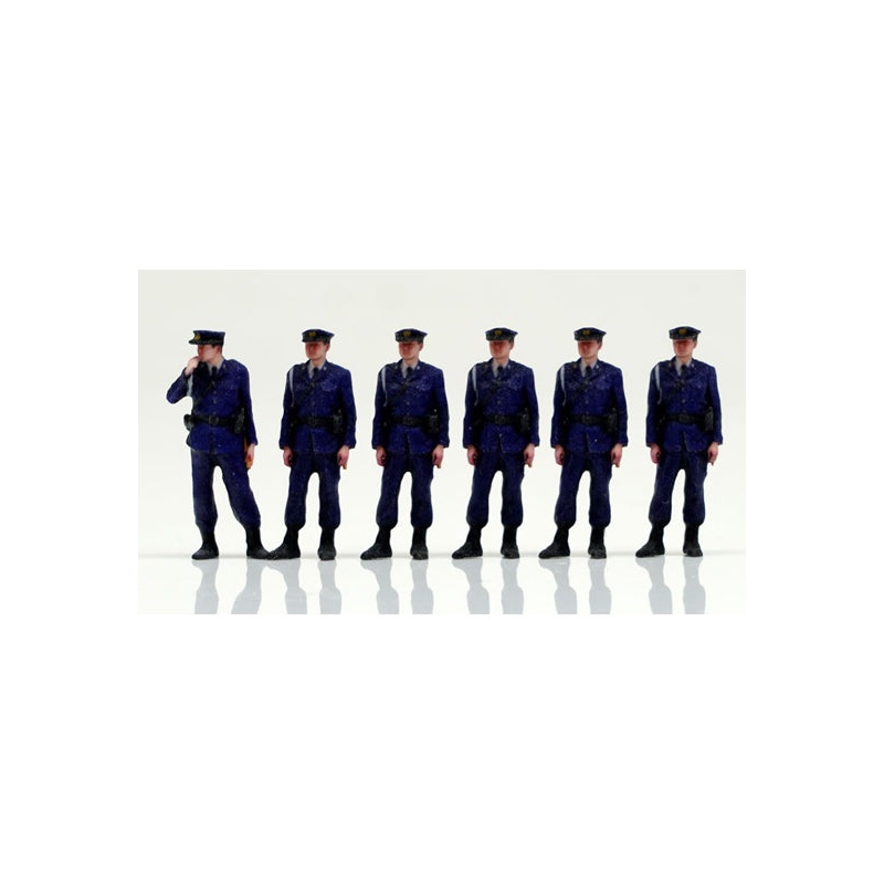 Mobile Police PATLABOR Genco x figreal 1/60 Scale Figure Police Officer 6 Set
