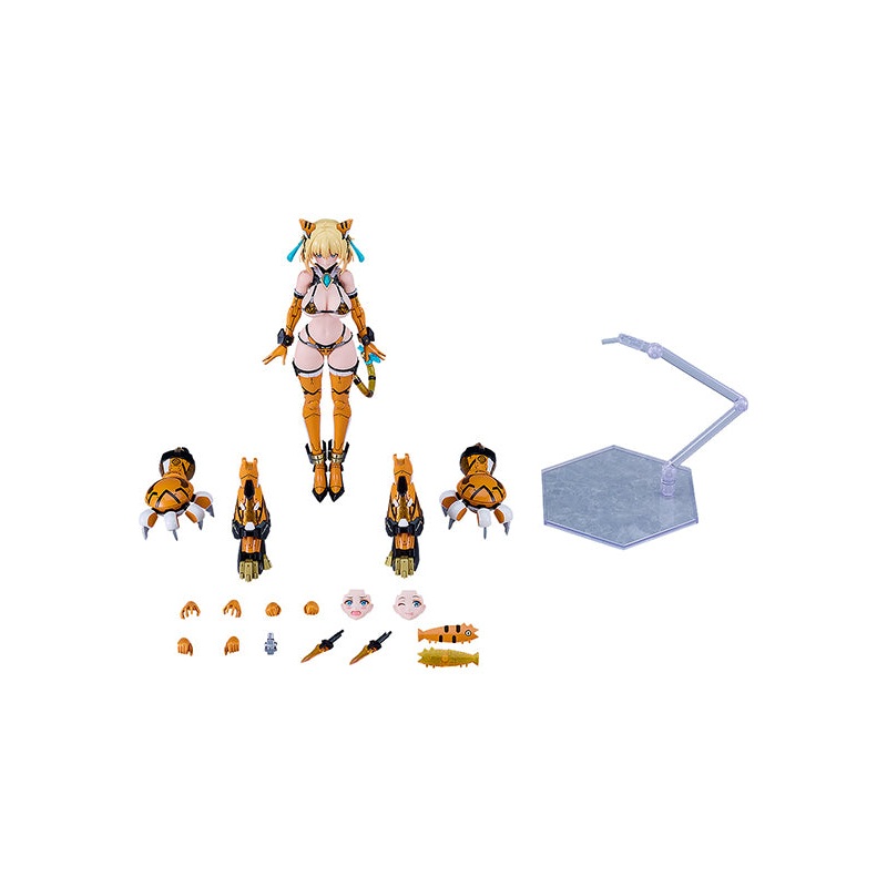 Max Factory BUNNY SUIT PLANNING PLAMAX BP-02 Sophia F. Shirring: Tiger Armor Ver.