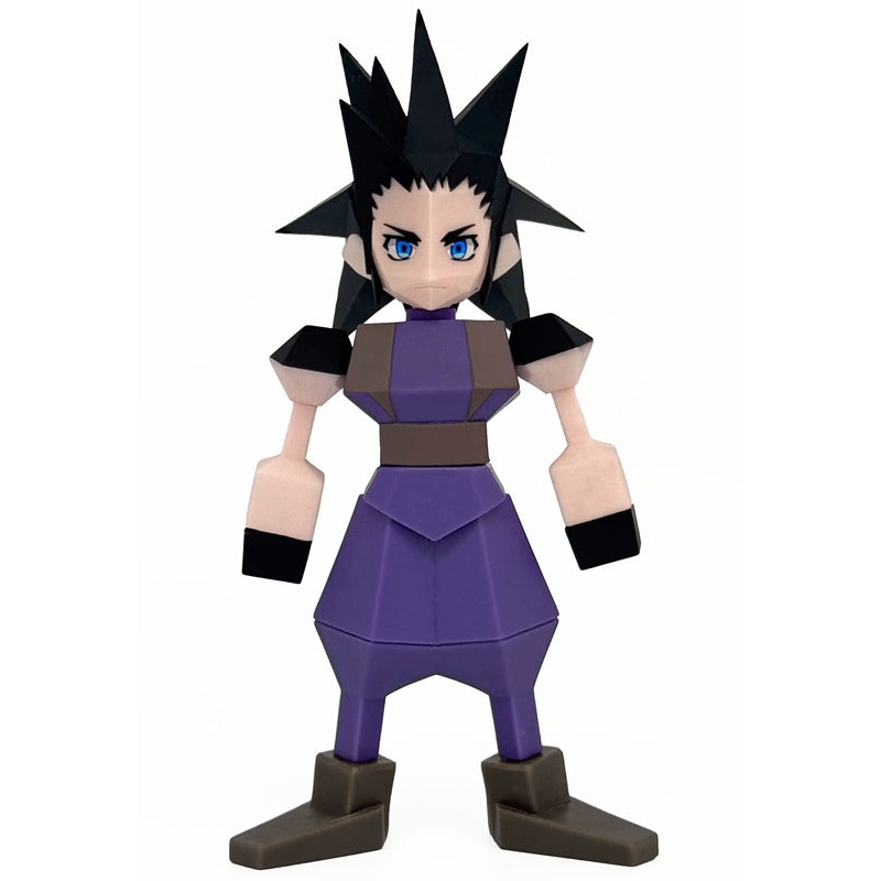 Final Fantasy VII Square Enix Polygon Soft Vinyl Figure Zack Fair