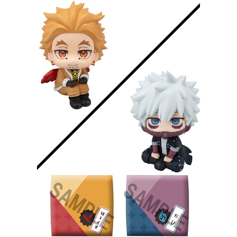 My Hero Academia MEGAHOUSE Lookup Hawks & Dabi set with gift