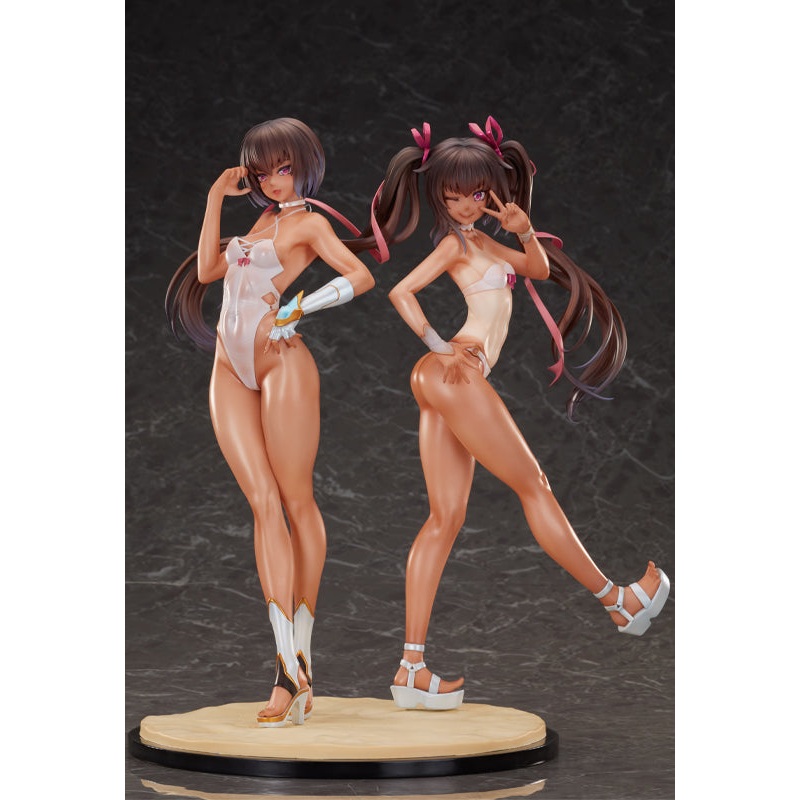 TAIMANIN RPG MAGI ARTS ADULT YUKIKAZE & YOUNG YUKIKAZE SWIMSUITS VER. 1/6 SCALE FIGURE SET OF TWO