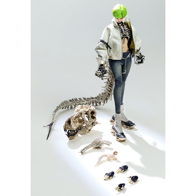 FIERCE GIRLS BEAUTIFUL CHEMISTRY BONEGIRL AAGA-02 GUNNER REX 1/6 SCALE ACTION FIGURE