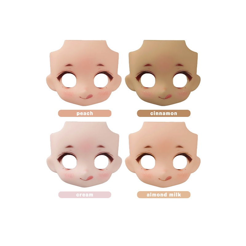 Nendoroid Doll Good Smile Company Customizable Face Make Up!: Rena 01 (Peach/Cinnamon/Cream/Almond Milk)