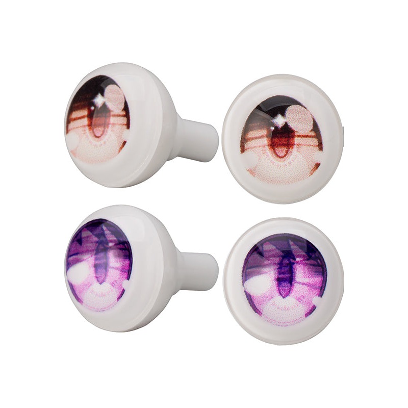 Nendoroid Doll Good Smile Company Doll Eyes Make Up!: Rena (Brown/Purple)