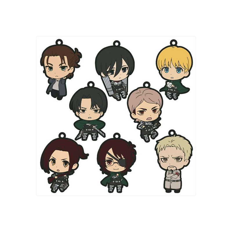 Attack on Titan azumaker Rubber Strap Collection Vol. 3 (1 Random)