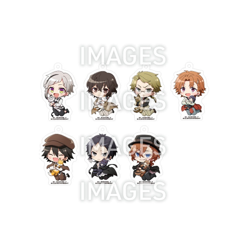 Bungo Stray Dogs TEAM Entertainment Hug! Acrylic Key Chain (1 Random Blind)