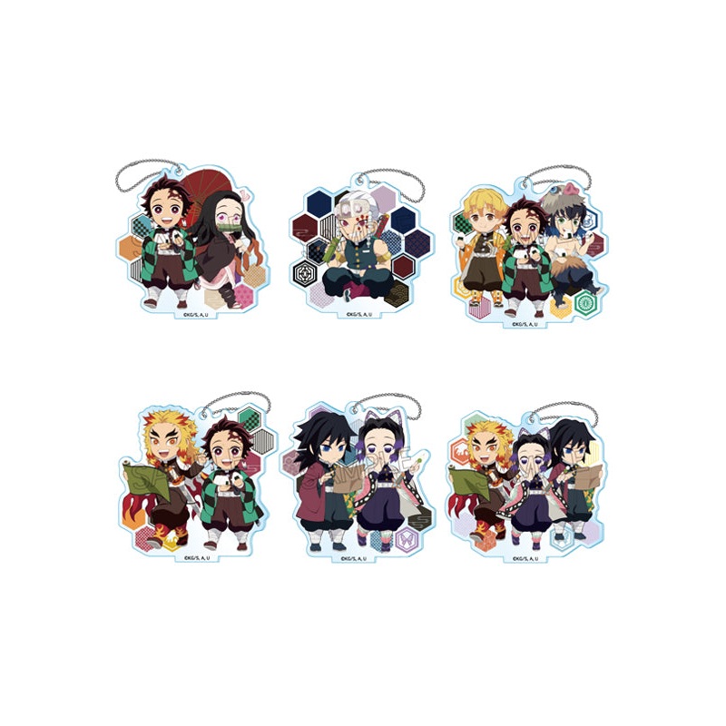 Demon Slayer: Kimetsu no Yaiba Twinkle Kaido Walking Series Acrylic Key Chain Vol. 2 (1 Random)