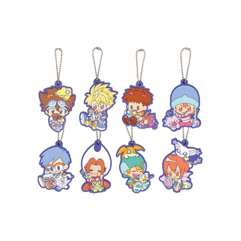 Digimon Adventure: Ensky Sweets Rubber Mascot Collection (1 Random Blind)