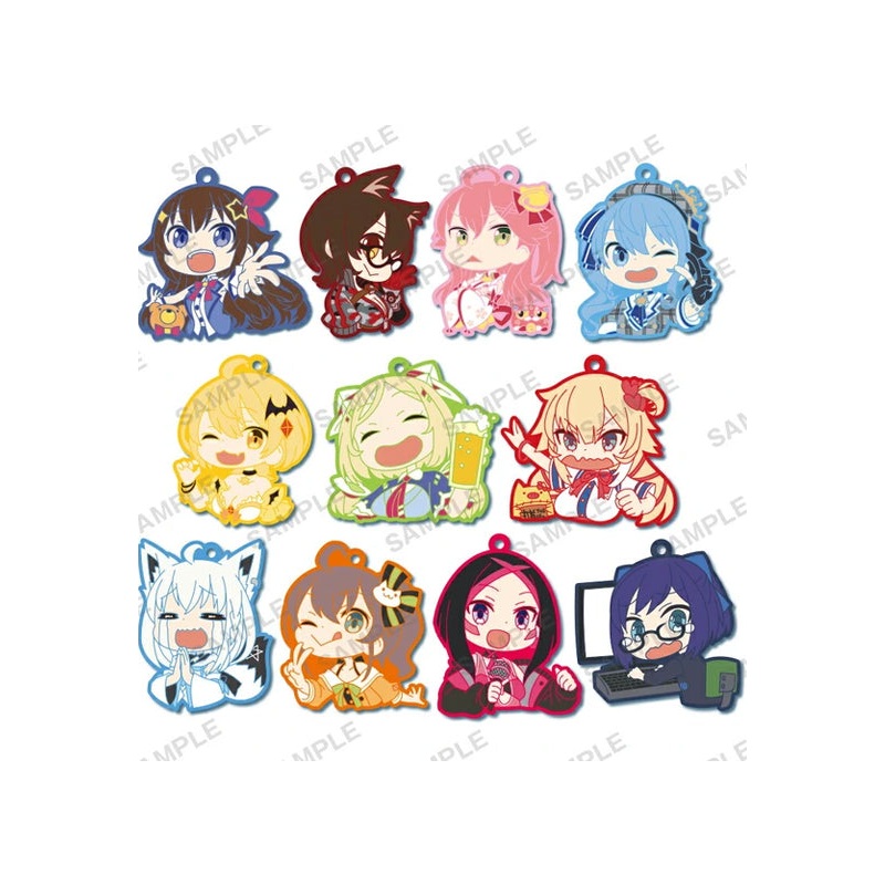 Hololive Production Bushiroad Creative Hololive Capsule Rubber Strap Vol. 1 (1 Random)