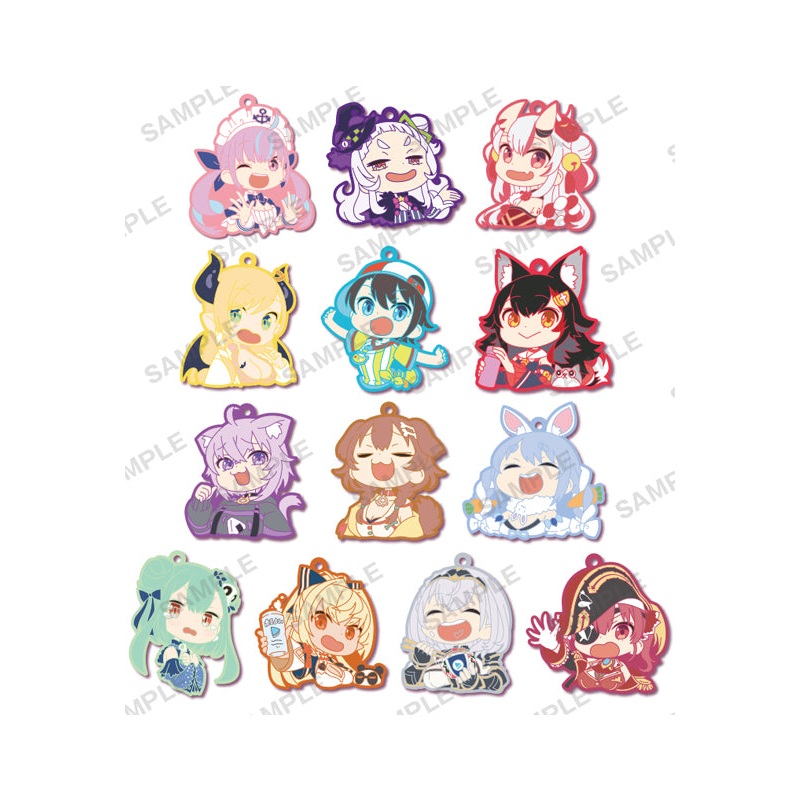 Hololive Production Bushiroad Creative Hololive Capsule Rubber Strap Vol. 2 (1 Random)