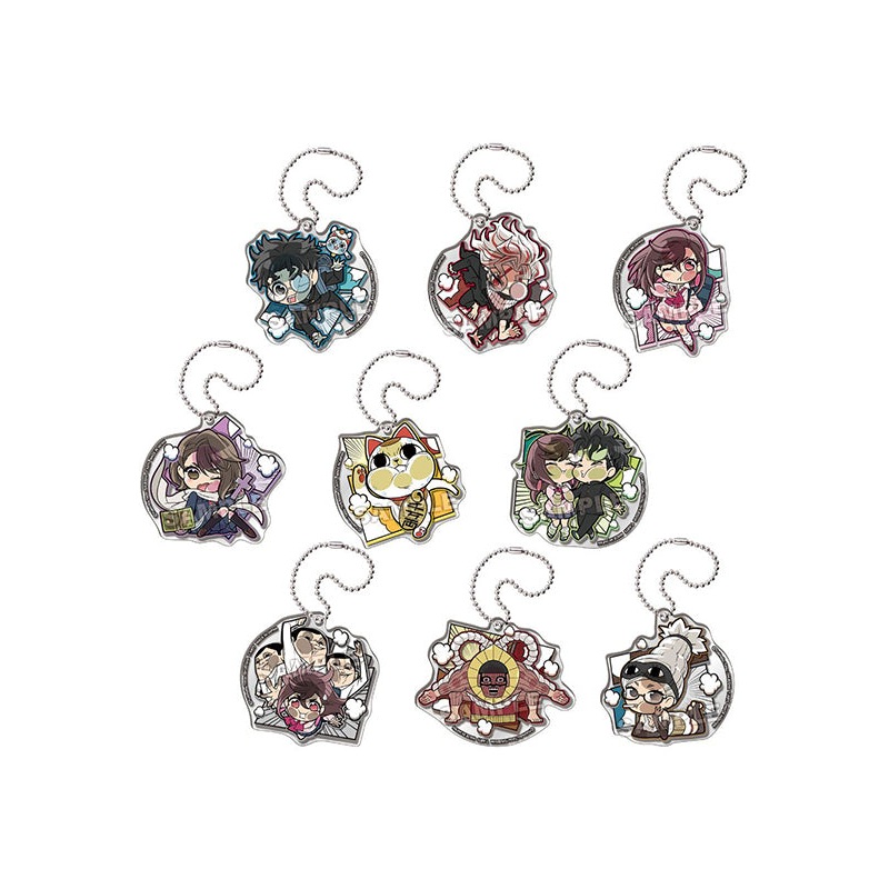 DAN DA DAN Takaratomy Arts Pita! Defome Acrylic Key Chain (1 Random Blind Box)
