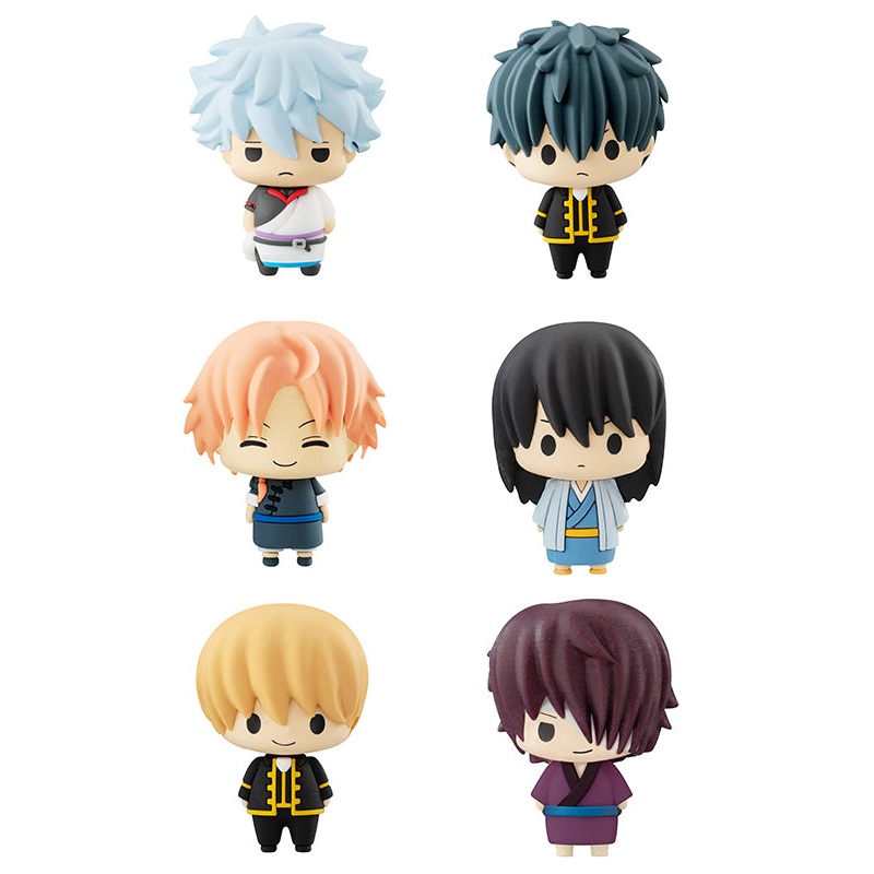 GINTAMA SERIES MEGAHOUSE CHOKORIN MASCOT (Set of 6 Characters)