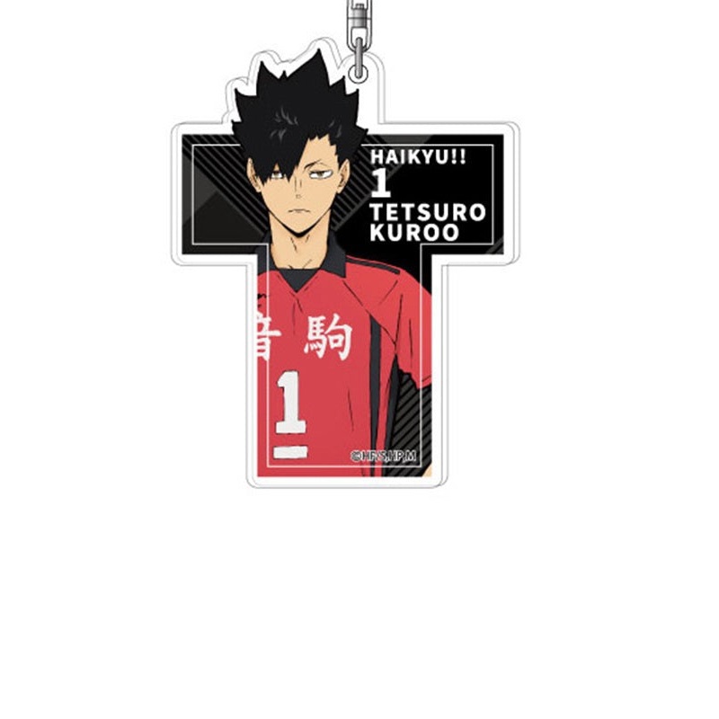 Haikyu!! Takaratomy Arts Initial Acrylic Key Chain 04 Kuroo Tetsuro IAK