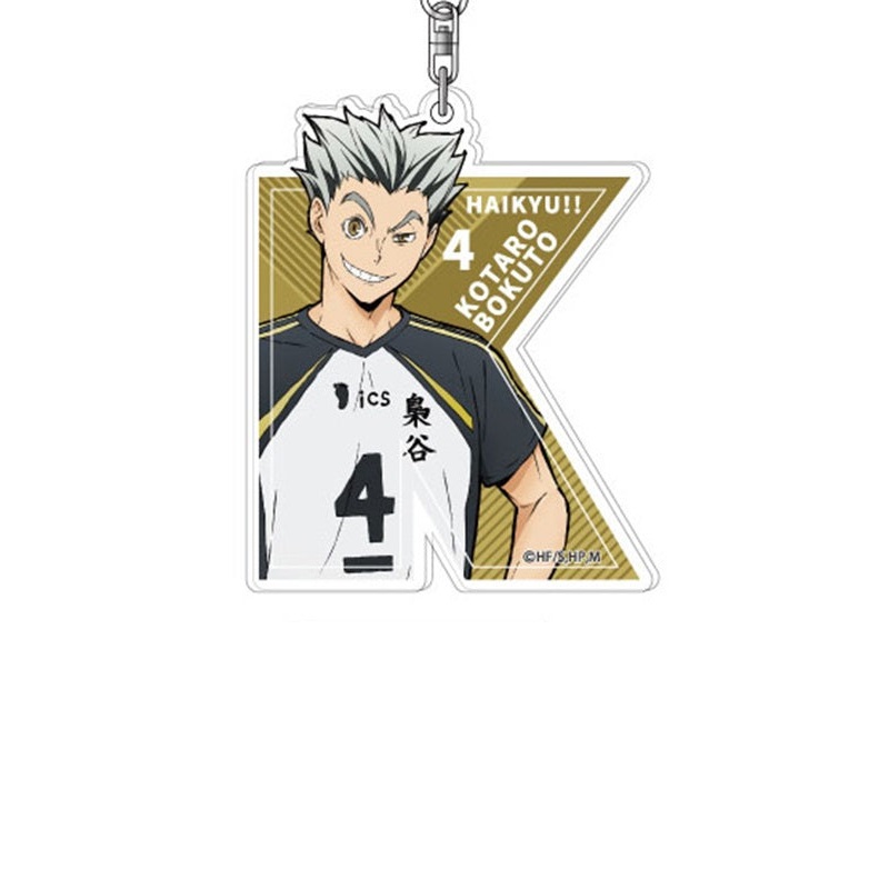 Haikyu!! Takaratomy Arts Initial Acrylic Key Chain 06 Bokuto Kotaro IAK