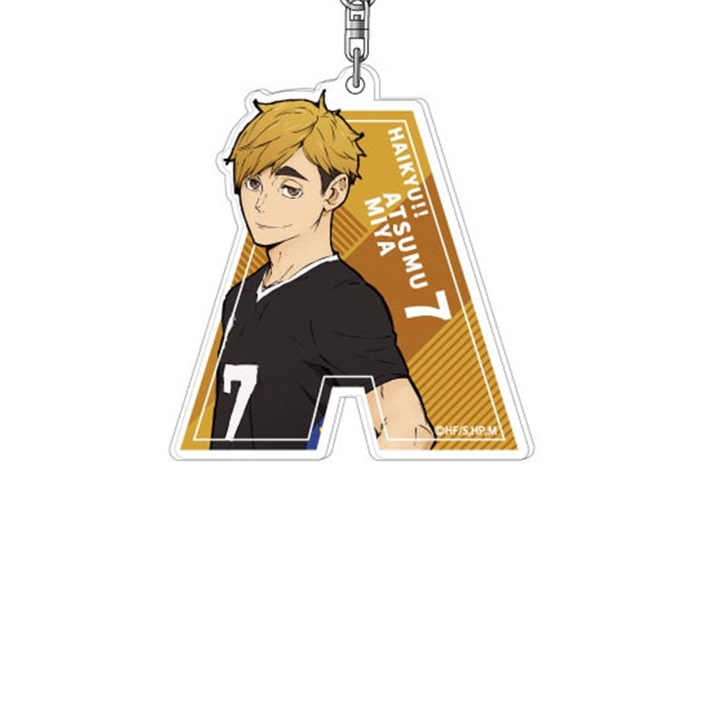 Haikyu!! Takaratomy Arts Initial Acrylic Key Chain 09 Miya Atsumu IAK