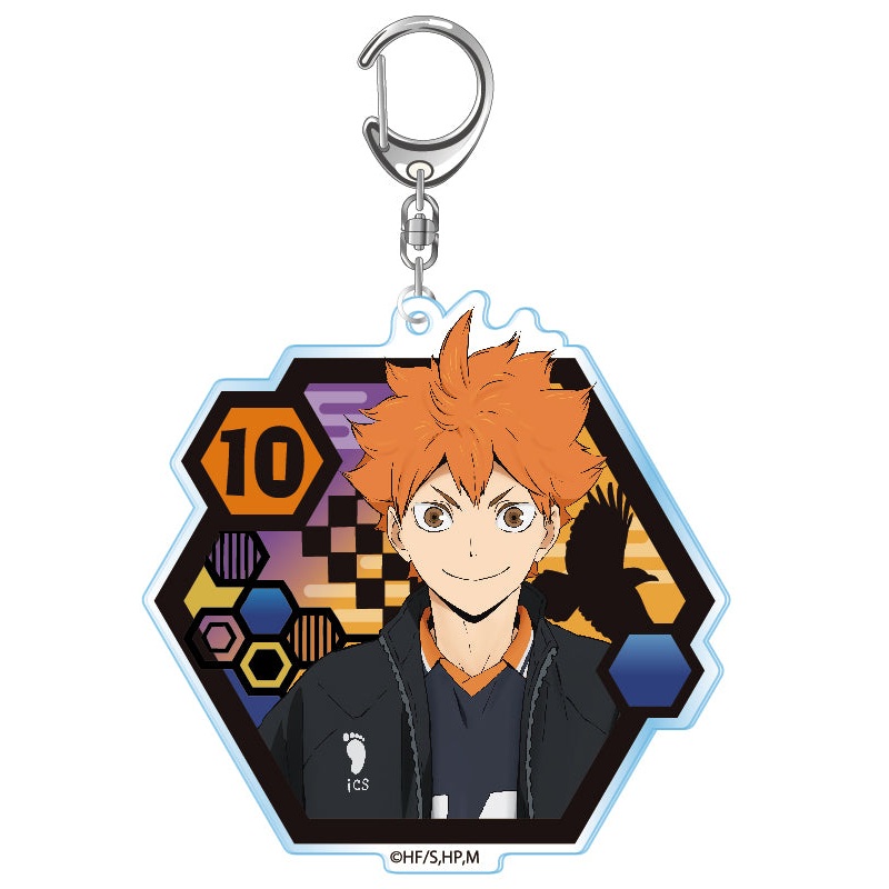 Haikyu!! Takaratomy Arts Kirie Series Acrylic Key Chain Vol. 2 Hinata Shoyo