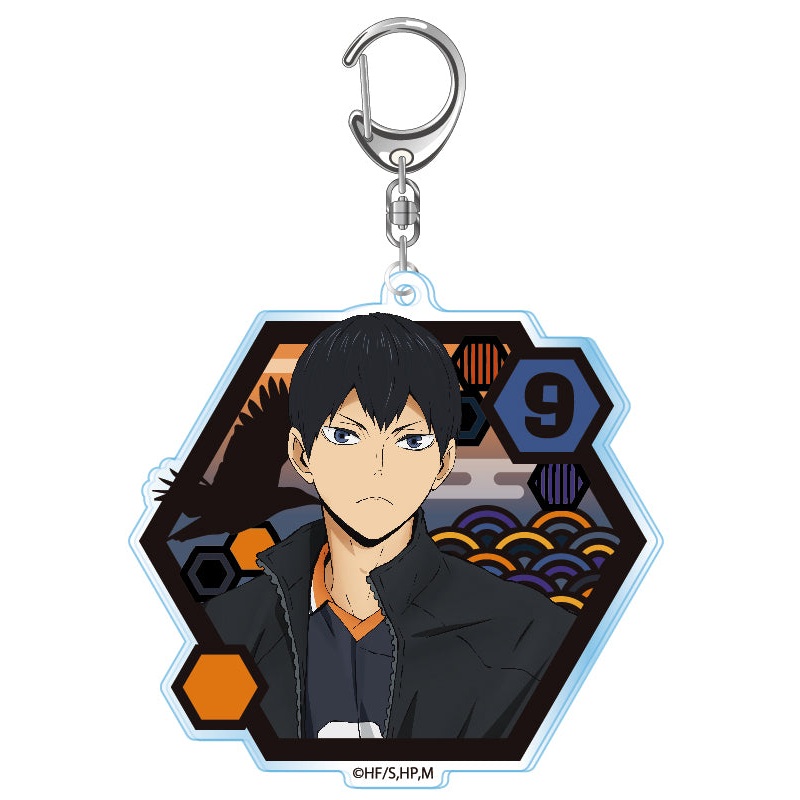 Haikyu!! Takaratomy Arts Kirie Series Acrylic Key Chain Vol. 2 Kageyama Tobio