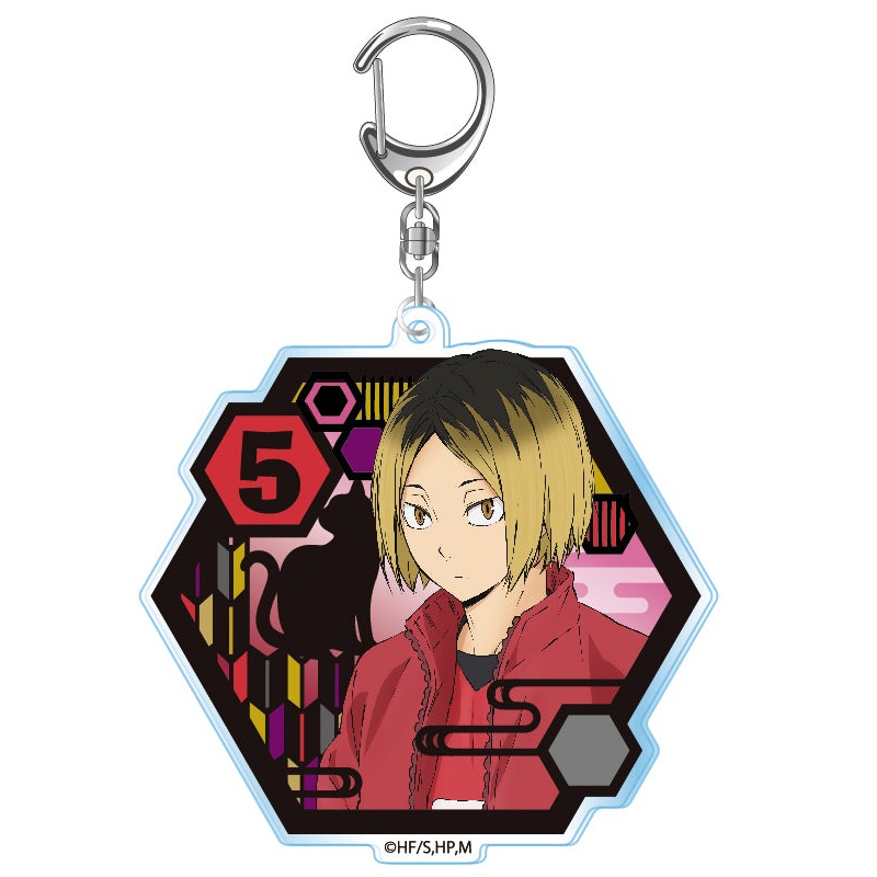 Haikyu!! Takaratomy Arts Kirie Series Acrylic Key Chain Vol. 2 Kozume Kenma