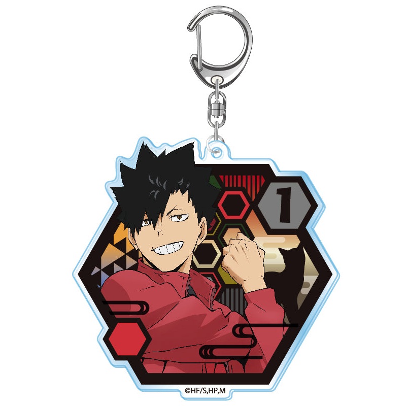 Haikyu!! Takaratomy Arts Kirie Series Acrylic Key Chain Vol. 2 Kuroo Tetsuro