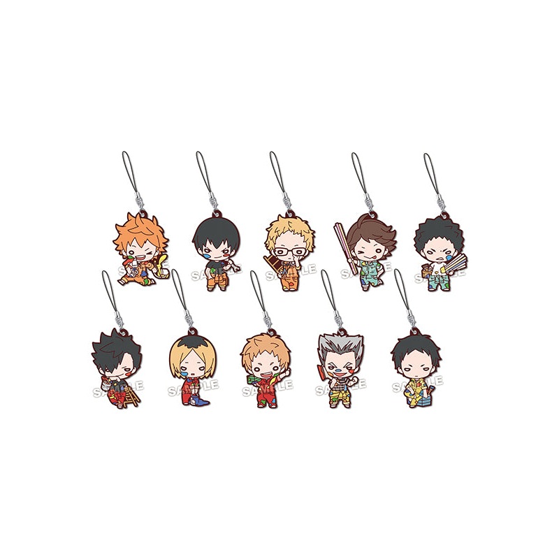 Haikyu!! To The Top Takaratomy Arts Nitotan Paint Suit Rubber Mascot (1 Random)