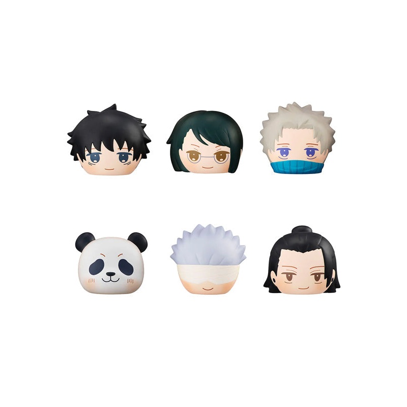 JUJUTSU KAISEN 0 Movie MEGAHOUSE Fluffy Squeeze Bread (Set of 6 Characters)