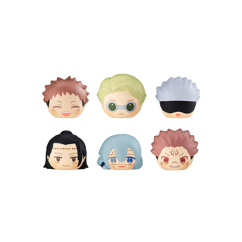 JUJUTSU KAISEN MEGAHOUSE Fluffy Squeeze Bread Vol 2 (Set of 6 Characters)