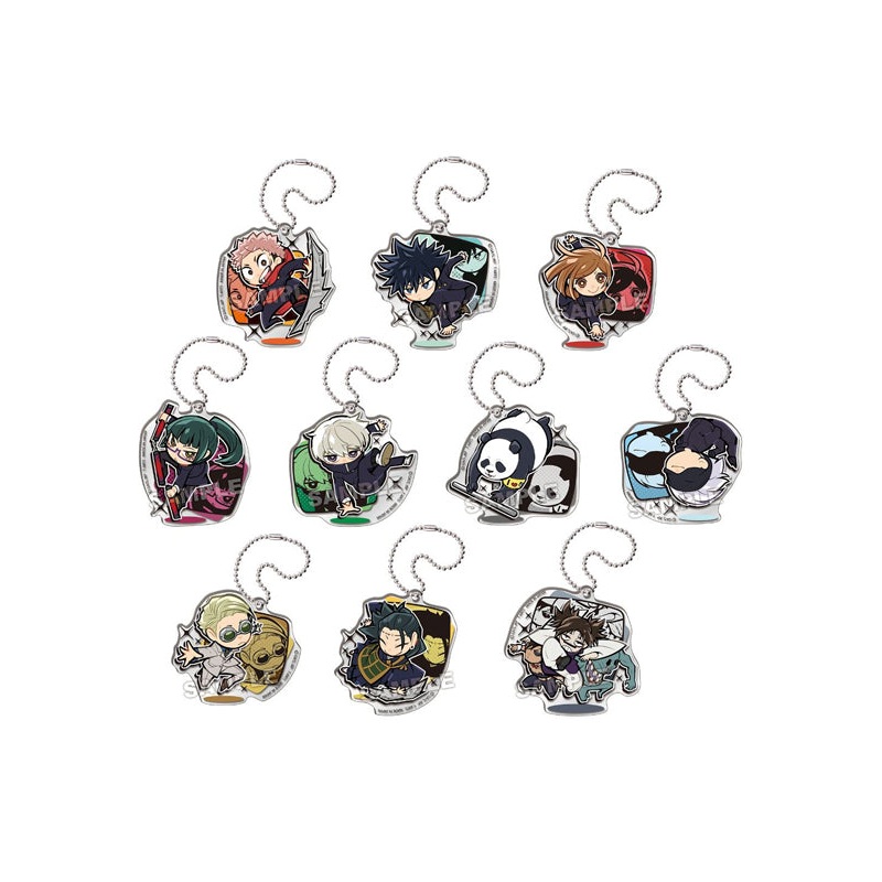 Jujutsu Kaisen Takaratomy Arts Pyon Colle Acrobatic Acrylic Key Chain (1 Random)