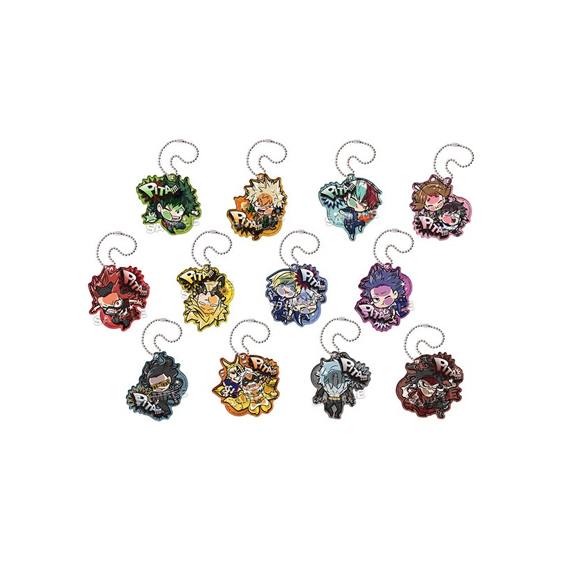 My Hero Academia Takaratomy Arts Gekitotsu Acrylic Key Chain (1 Random)