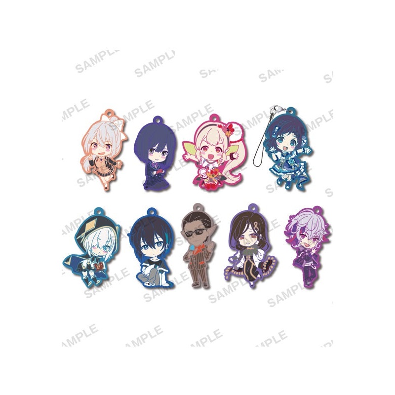 Nijisanji Bushiroad CreativeCapsule Rubber Strap Ver. 1.5 Rainbow!(1 Random)