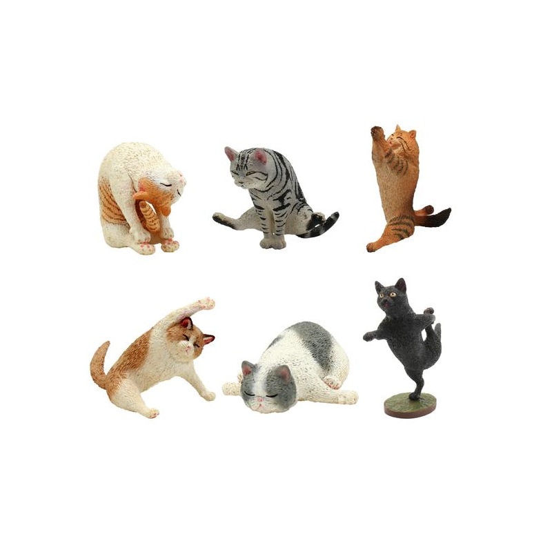 ANIMAL LIFE UNION CREATIVE Yoga Cat (Box of 8 Blind Box) (Resale)