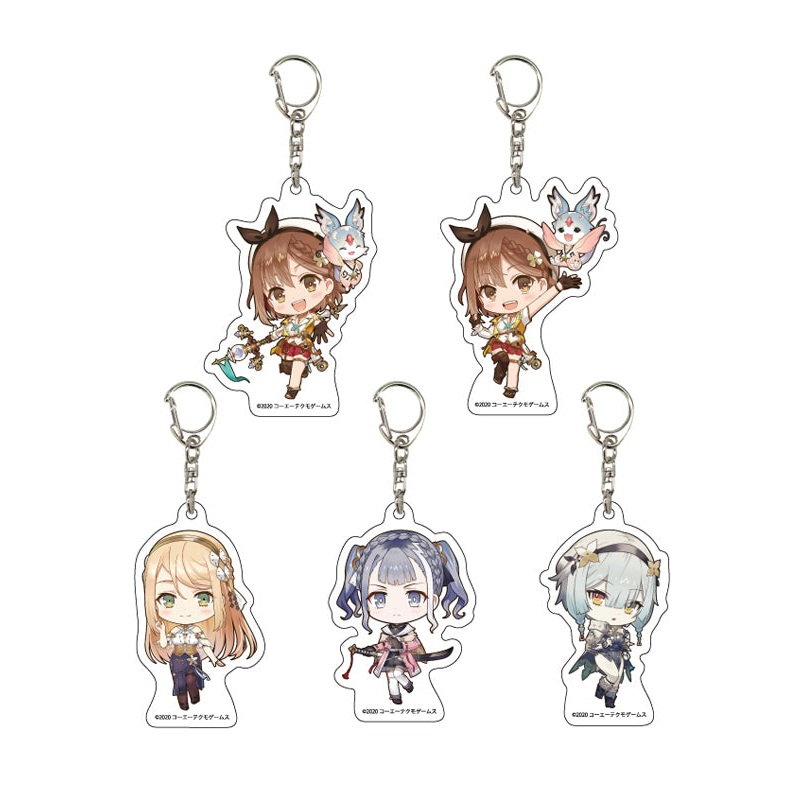 Atelier Ryza 2: Lost Legends & the Secret Fairy A3 Acrylic Key Chain 01 Mini Character(1 Random)