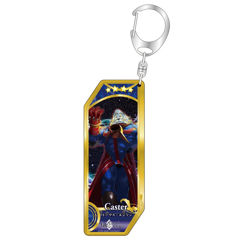 Fate/Grand Order Bell Fine Servant Key Chain 128 Caster / Thomas Edison