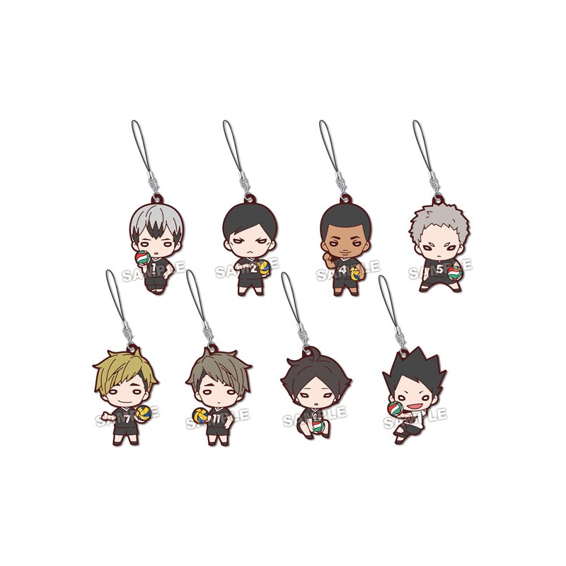 Haikyu!! To The Top Takaratomy Arts Nitotan Inarizaki High School Rubber Mascot (1 Random)