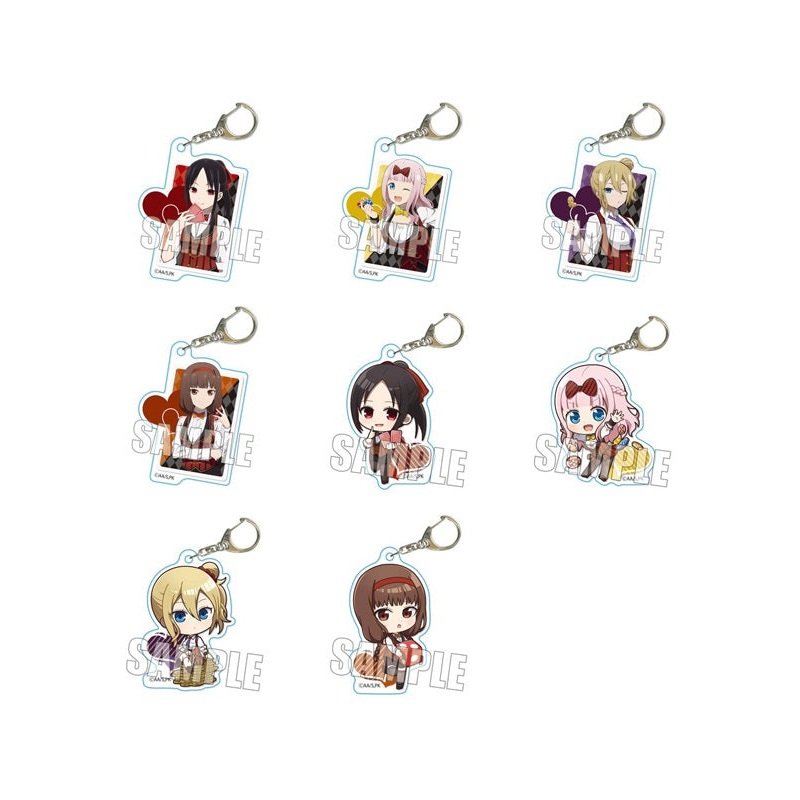 Kaguya-sama: Love is War Season 2 Bell House Trading Acrylic Key Chain Dealer Ver.(1 Random)