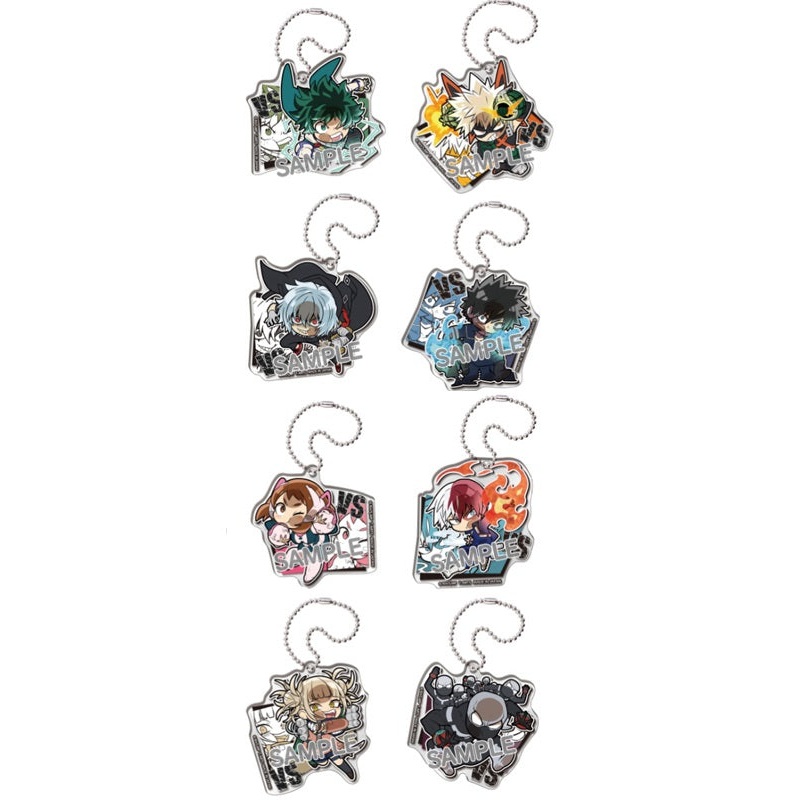My Hero Academia Takaratomy Arts Pita! Defome Hero vs Villains Acrylic Key Chain (1 Random)