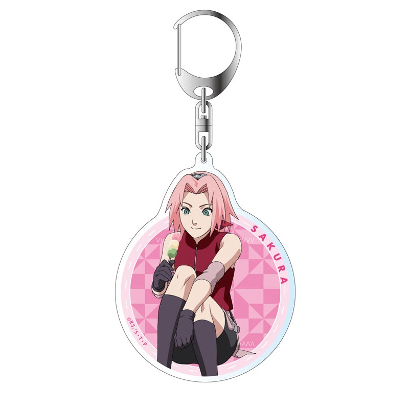 NARUTO Matsumoto Shoji Original Illustration Haruno Sakura Acrylic Key Chain