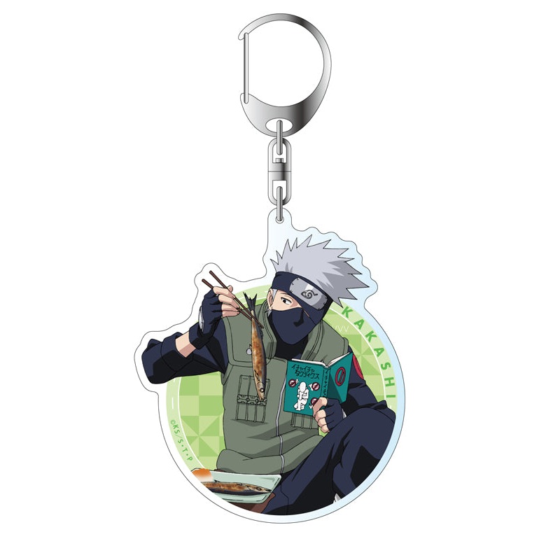 NARUTO Matsumoto Shoji Original Illustration Hatake Kakashi Acrylic Key Chain