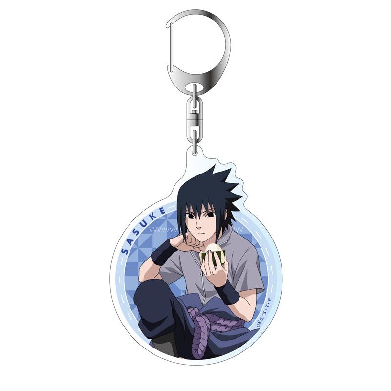 NARUTO Matsumoto Shoji Original Illustration Uchiha Sasuke Acrylic Key Chain
