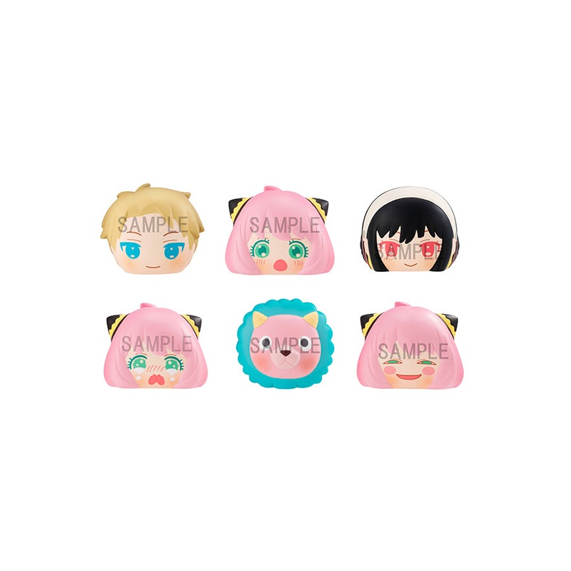 SPY  FAMILY MEGAHOUSE FLUFFT SQUEEZE BREAD(Set of 6 Characters)