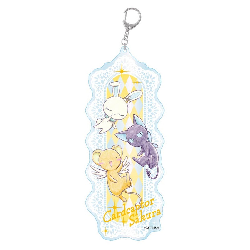 Cardcaptor Sakura: Clear Card Arc GRANUP Mini Character Acrylic Key Chain Big Kero-chan & Suppi & Momo