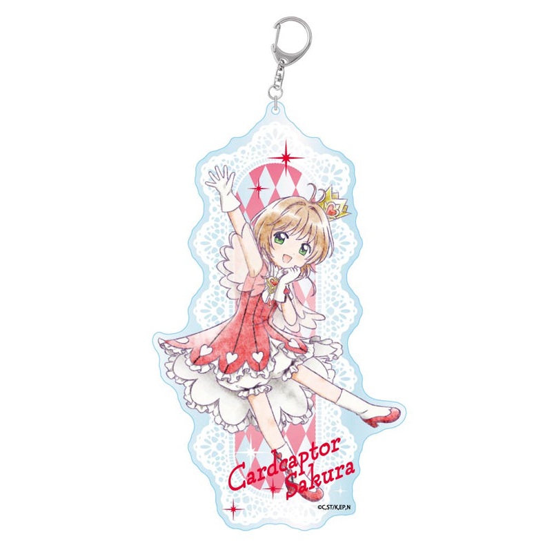 Cardcaptor Sakura: Clear Card Arc GRANUP Mini Character Acrylic Key Chain Big Kinomoto Sakura C