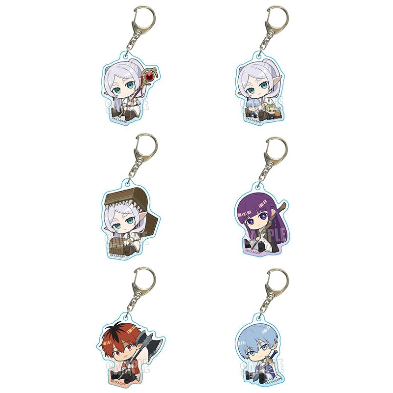 Frieren: Beyond Journey's End Bell House GyuGyutto Acrylic Key Chain (re-run)
