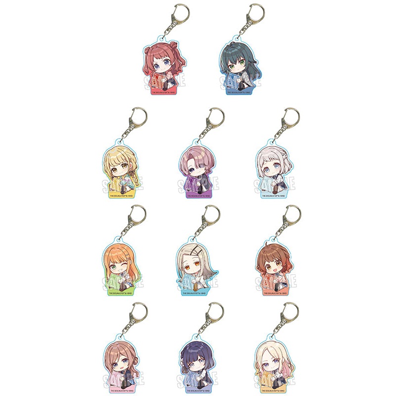 Gakuen Idolmaster Bell House GyuGyutto Acrylic Key Chain (re-run)
