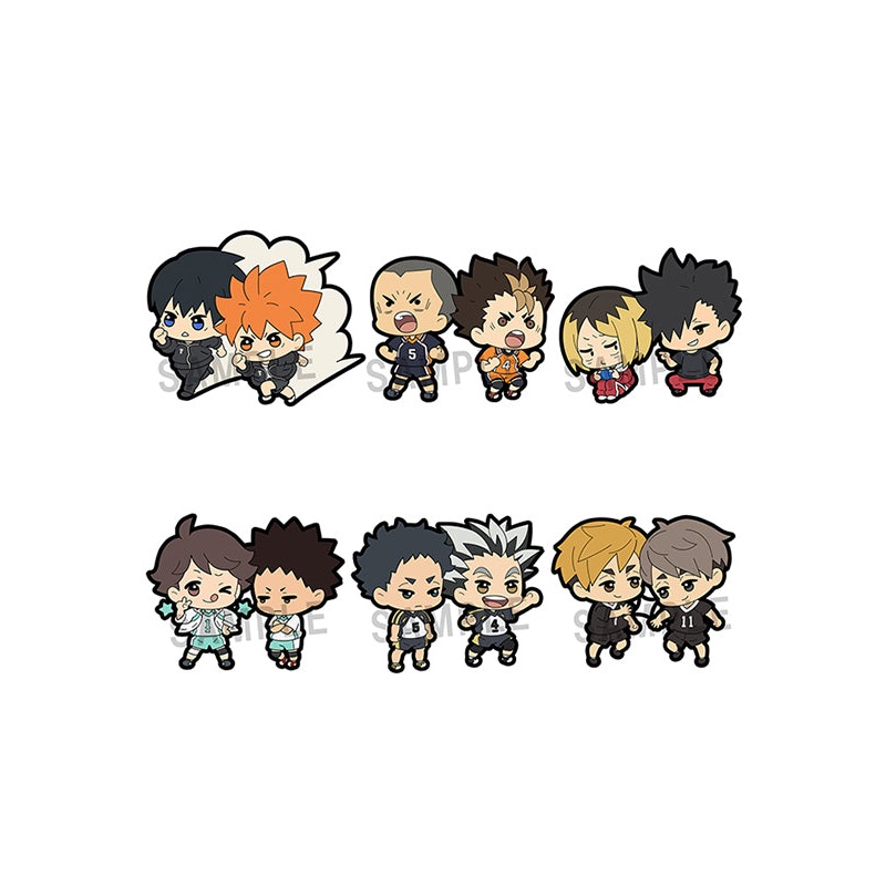 Haikyuu!! MEGAHOUSE Rubber Mascot Buddycolle (1 Random Blind Box)