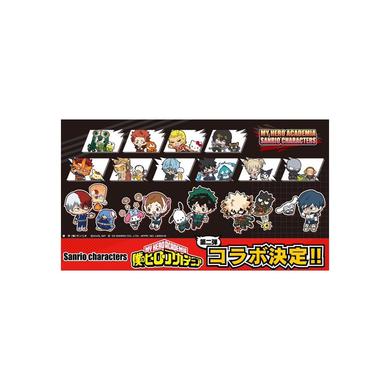 My Hero Academia Bandai x Sanrio Characters Acrylic Charm(1 Random)