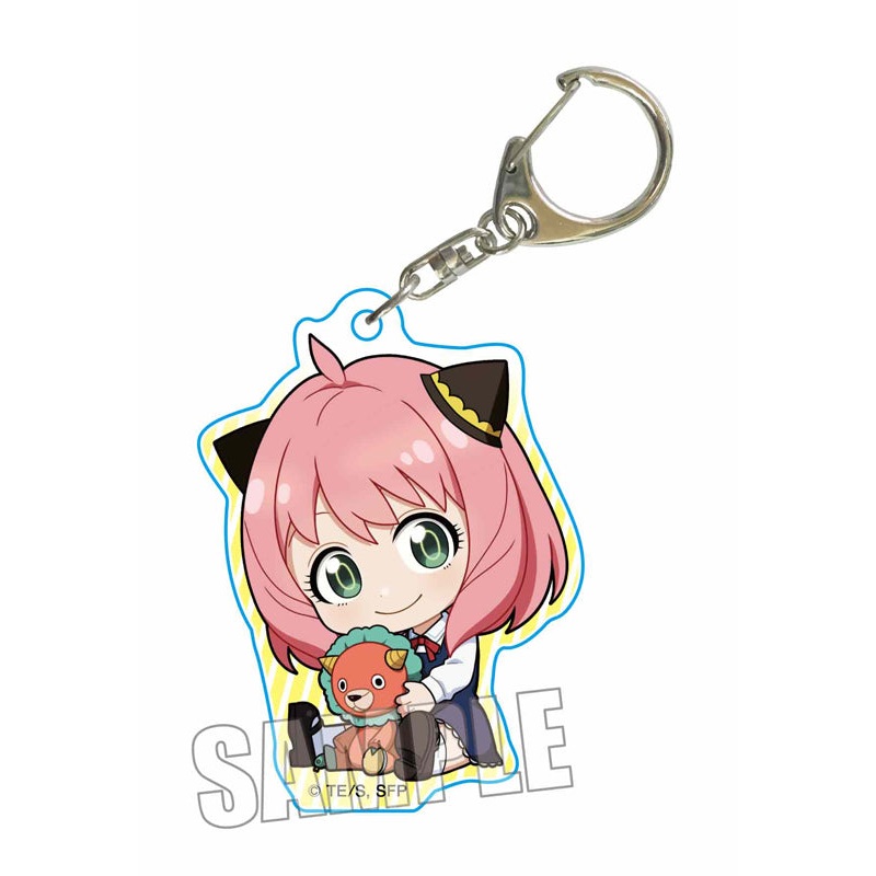 SPY x FAMILY Bell House GyuGyutto Acrylic Key Chain Anya Forger (Chimera-san)