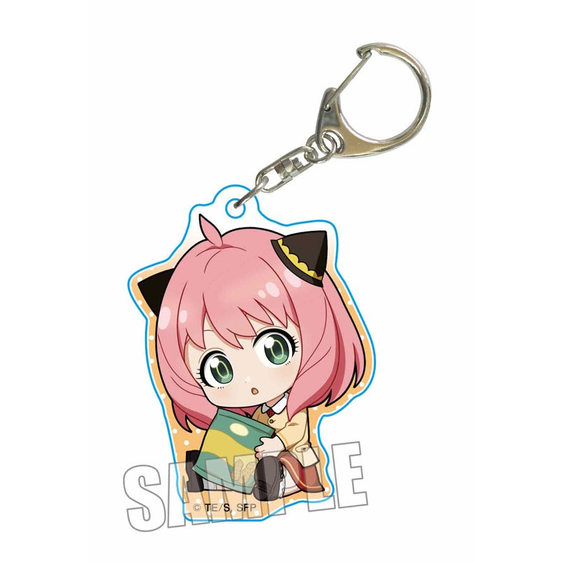 SPY x FAMILY Bell House GyuGyutto Acrylic Key Chain Anya Forger (Peanut)