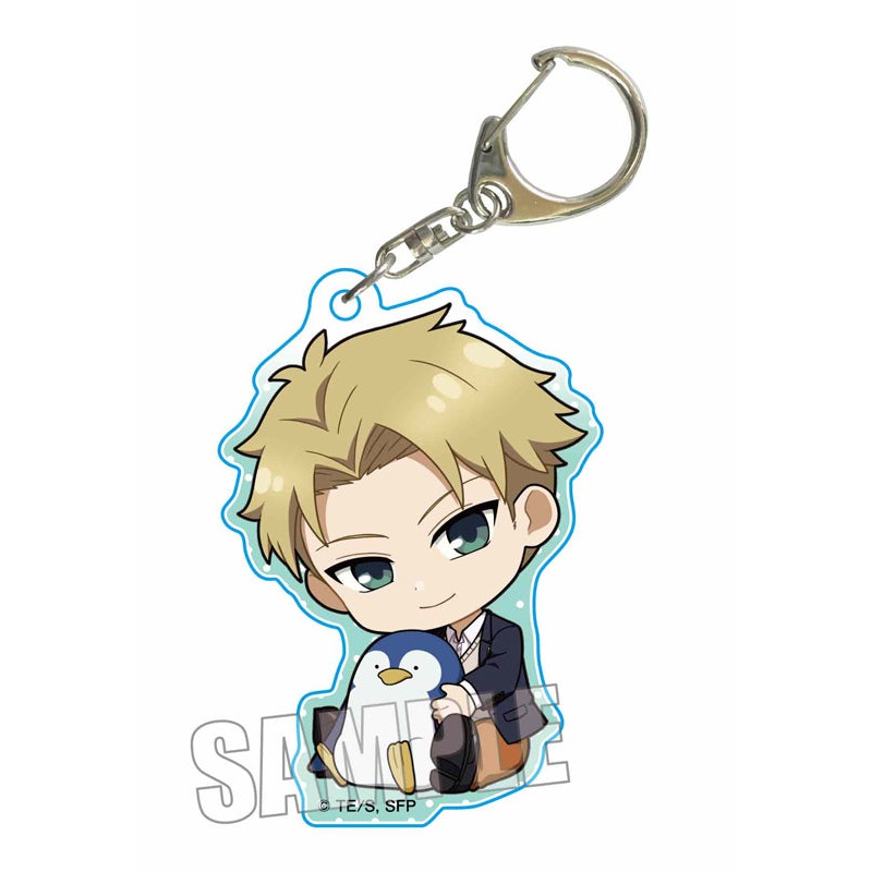 SPY x FAMILY Bell House GyuGyutto Acrylic Key Chain Loid Forger (Penguin)