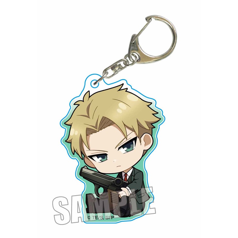 SPY x FAMILY Bell House GyuGyutto Acrylic Key Chain Loid Forger (Twilight)