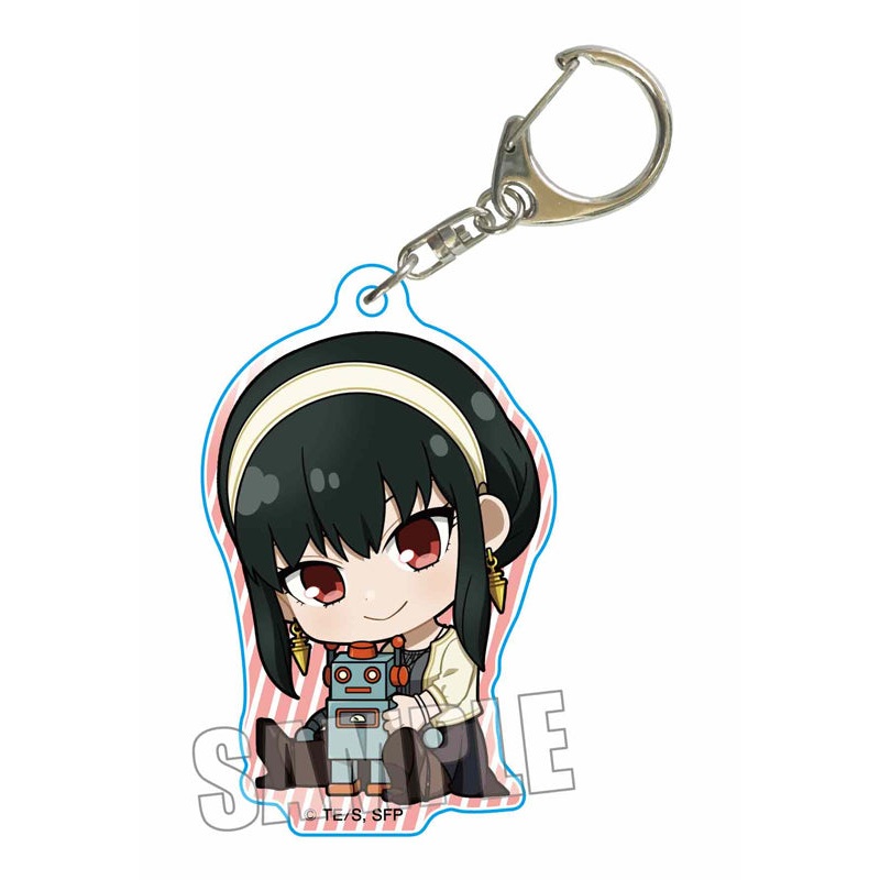 SPY x FAMILY Bell House GyuGyutto Acrylic Key Chain Yor Forger (Robot)